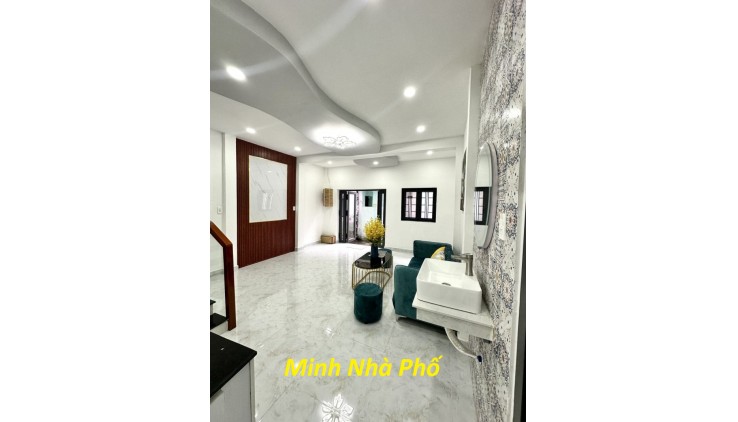 Bán Nhà HXT Nguyễn Văn Đậu, Rộng 4.5m, 2PN, Nhà Mới Ở Ngay Nhỉnh 4 Tỉ